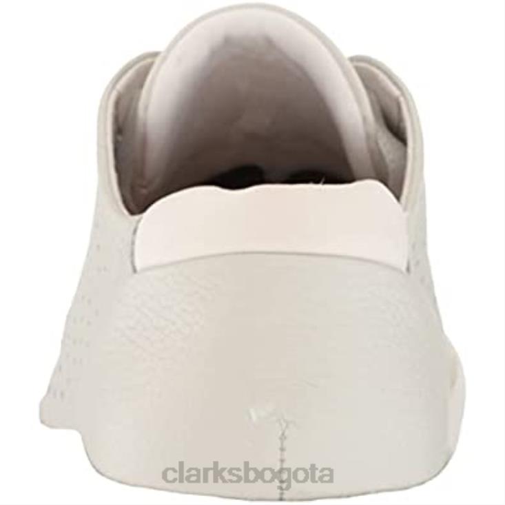 Clarks 0DX8L576 Clarks de cuero blanco para mujer kayleigh aster oxford mujer cuero blanco