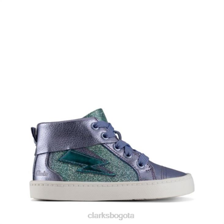 Clarks 0DX8L5770 clarks city mito niño cuero lila cuero lila unisexo cuero lila