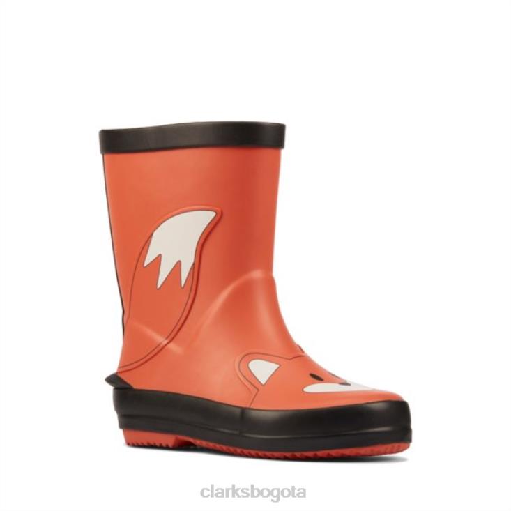 Clarks 0DX8L5772 naranja tarri run niño naranja clarks niños naranja