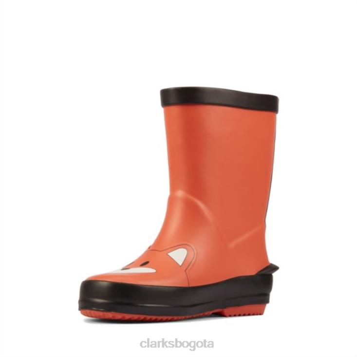 Clarks 0DX8L5772 naranja tarri run niño naranja clarks niños naranja