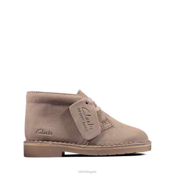 Clarks 0DX8L5774 bota desierto 2 niño ante arena ante arena clarks niños gamuza arena