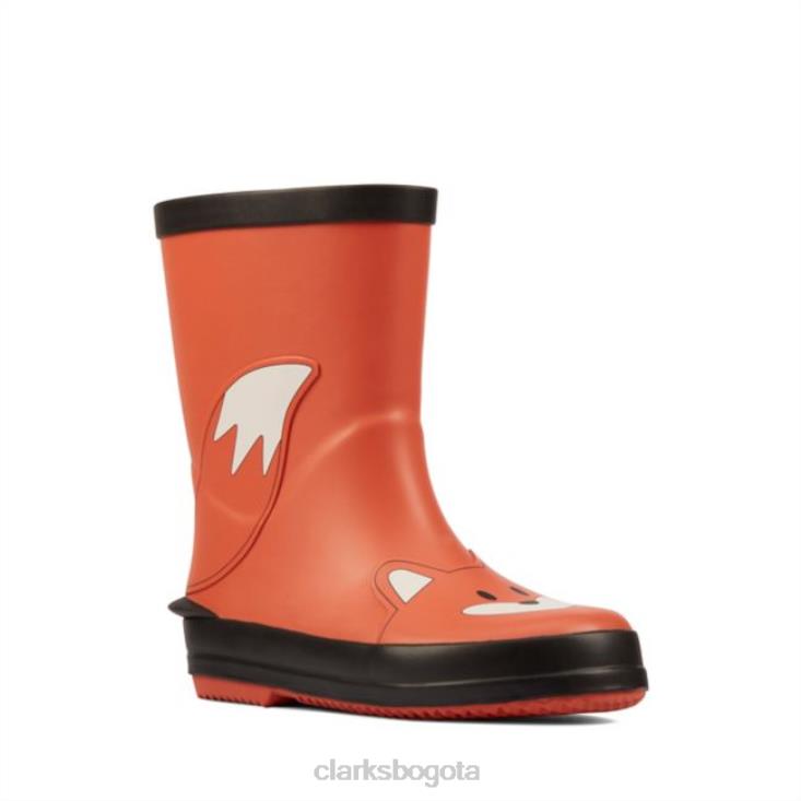 Clarks 0DX8L5777 clarks orange tarri run niño naranja niños naranja