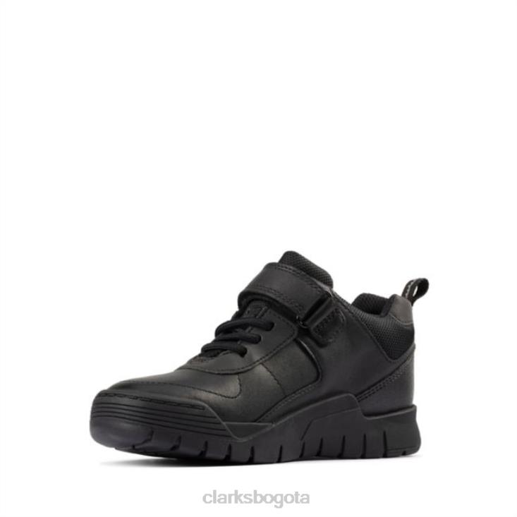 Clarks 0DX8L5785 clarks scooter de cuero negro up gore-tex niño cuero negro unisexo cuero negro