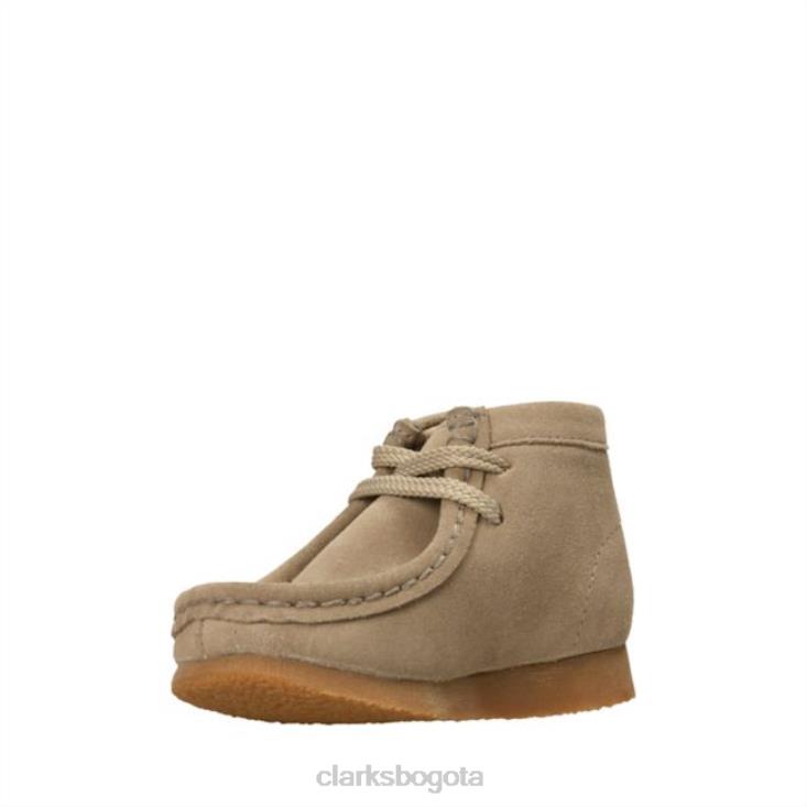 Clarks 0DX8L5789 bota wallabee gamuza arena clarks gamuza arena niños gamuza arena