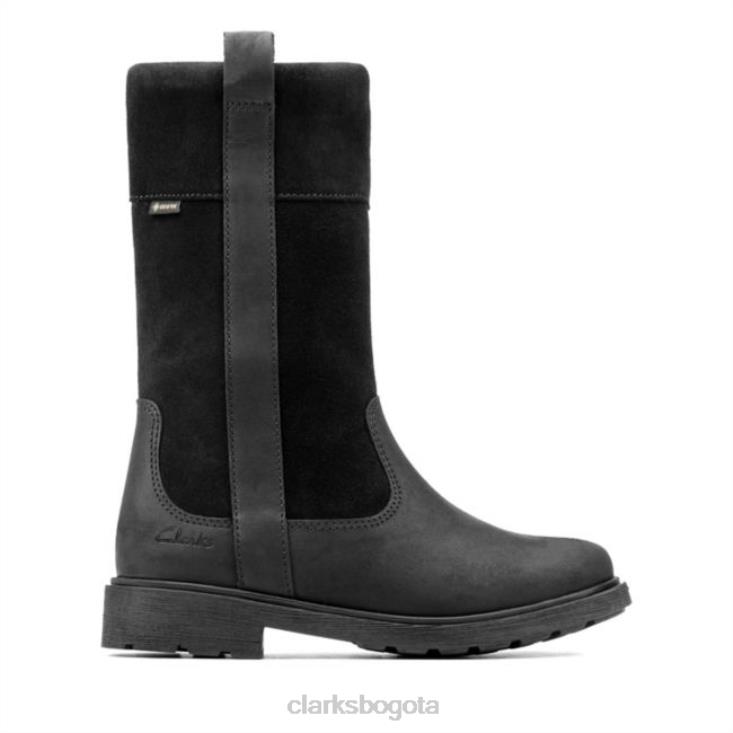 Clarks 0DX8L5790 astrol hi gore-tex niño cuero negro clarks de cuero negro niños cuero negro