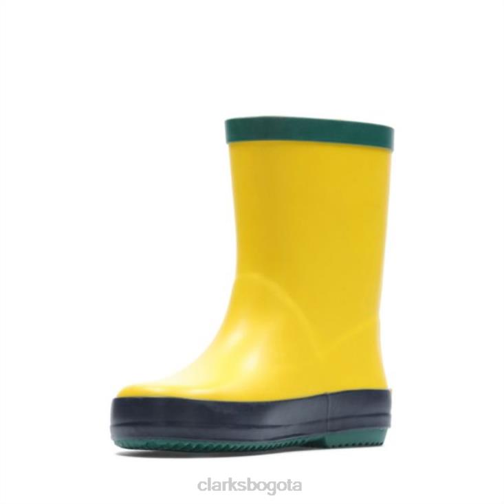 Clarks 0DX8L5804 clarks para niños pequeños tarri splash amarillos unisexo amarillo