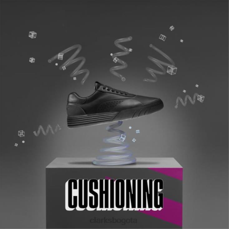 Clarks 0DX8L5805 cica mayor cuero negro clarks cuero negro niños cuero negro