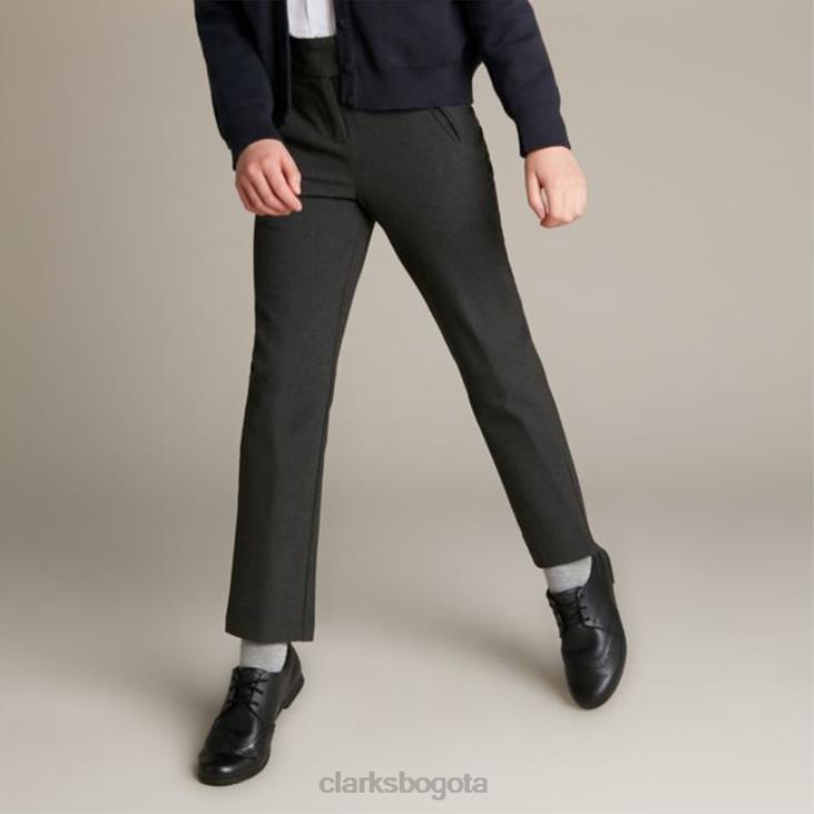 Clarks 0DX8L5829 scala lace juvenil cuero negro clarks cuero negro niños cuero negro