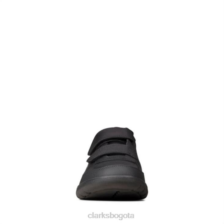 Clarks 0DX8L5833 clarks cuero negro scape flare juvenil cuero negro unisexo cuero negro