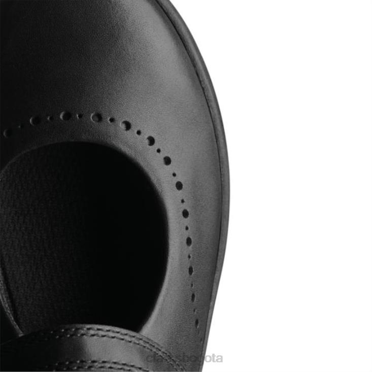 Clarks 0DX8L5839 grabado artesanal niño cuero negro clarks cuero negro unisexo cuero negro