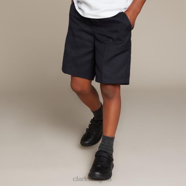 Clarks 0DX8L5840 cuero negro clarks scape sky niño cuero negro niños cuero negro