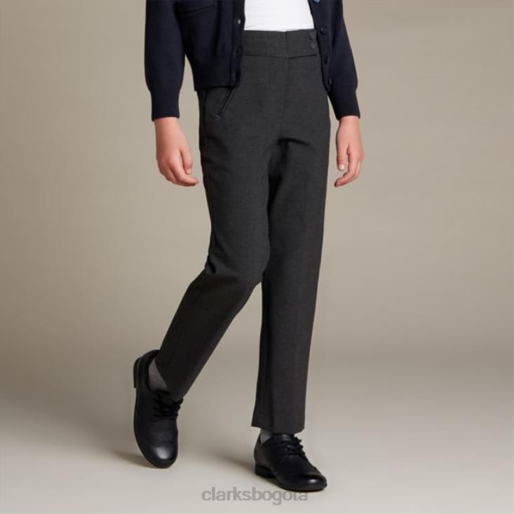 Clarks 0DX8L5864 clarks cuero negro scala lace kid cuero negro unisexo cuero negro