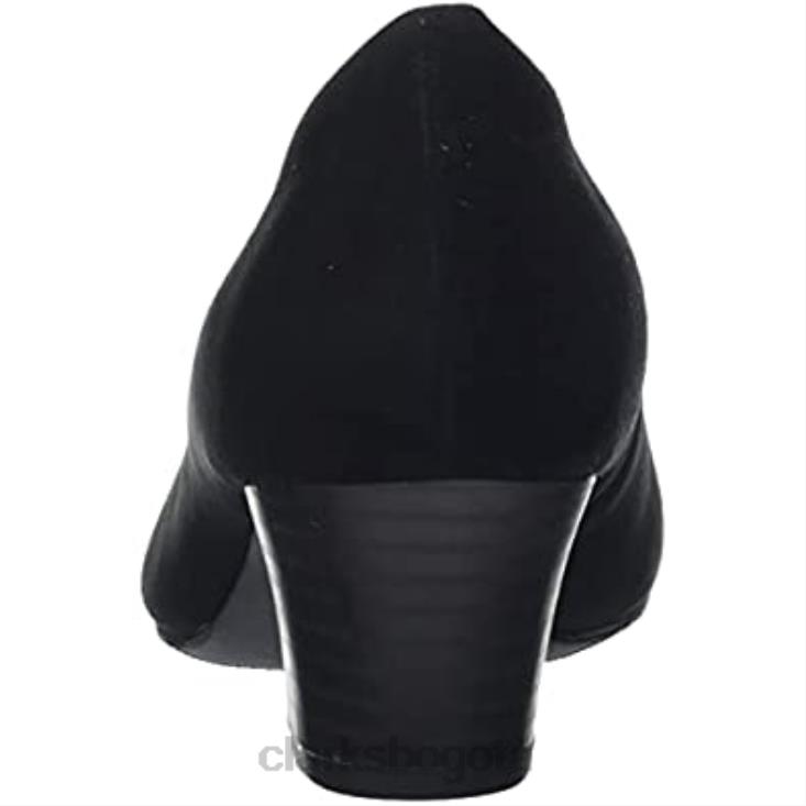 Clarks 0DX8L587 Zapatos de tacón teresa step de mujer sde clarks negros mujer