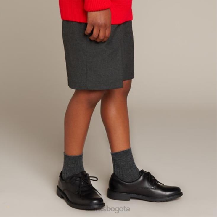 Clarks 0DX8L5873 clarks cuero negro scala loop niño cuero negro niños cuero negro