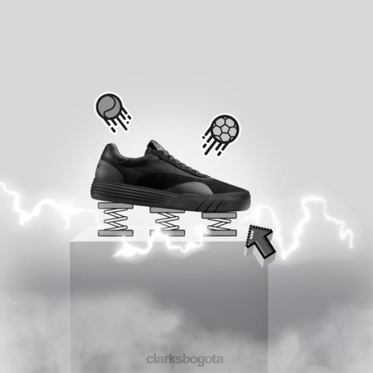 Clarks 0DX8L5915 ante negro clarks cica juvenil ante negro unisexo ante negro