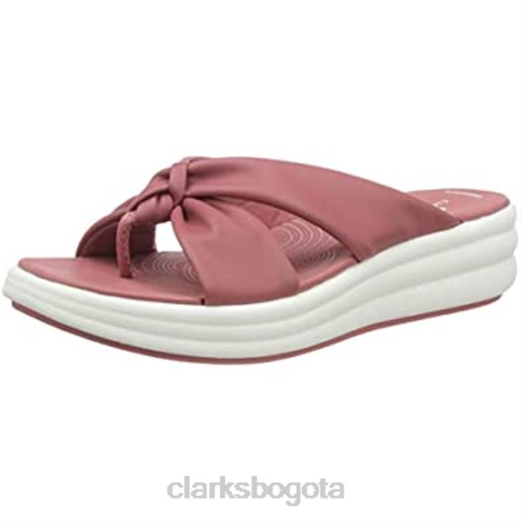 Clarks 0DX8L592 Sandalia Clarks Drift Ave para mujer Dusty Rose mujer rosa polvorienta
