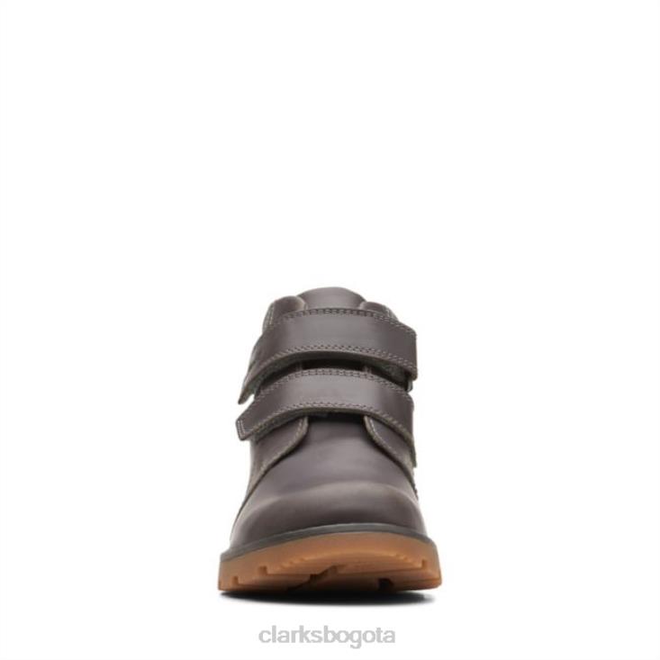 Clarks 0DX8L5925 brezo correa niño gris clarks gris unisexo gris