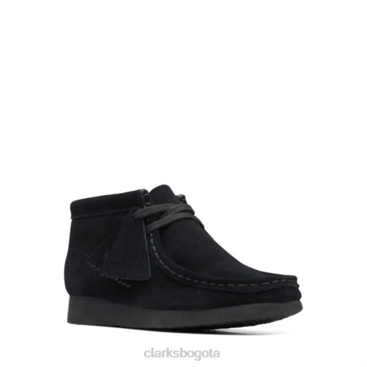 Clarks 0DX8L5927 bota wallabee ante negro antiguo clarks ante negro niños ante negro