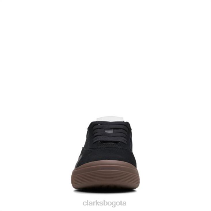 Clarks 0DX8L5952 clarks negros cica encaje negro mayor niños negro