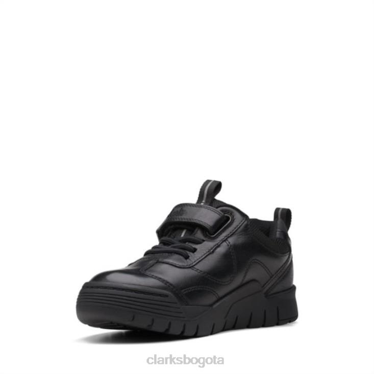 Clarks 0DX8L5954 clarks scooter dry kid negro impermeable negro impermeable niños negro impermeable