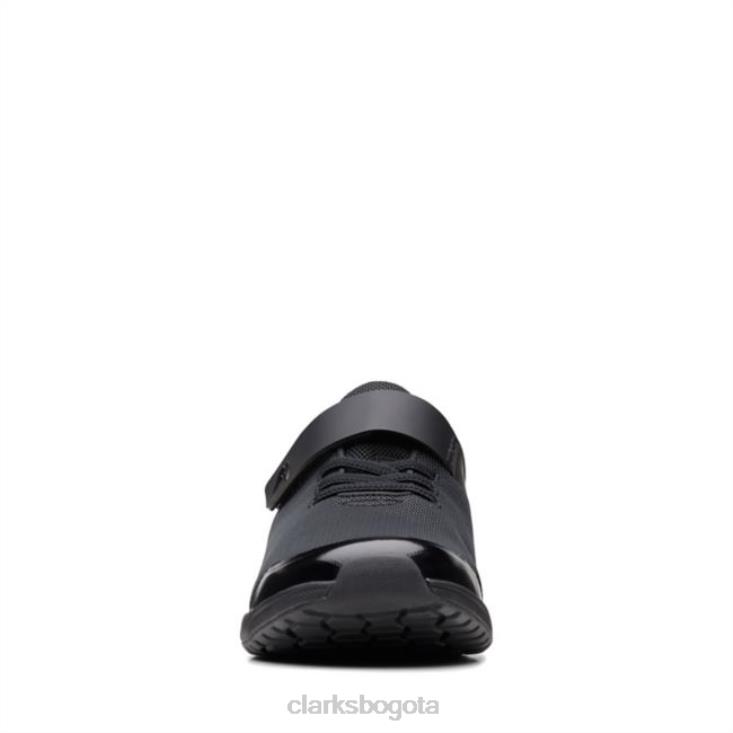 Clarks 0DX8L5960 clarks negros aeon pace negro juvenil niños negro