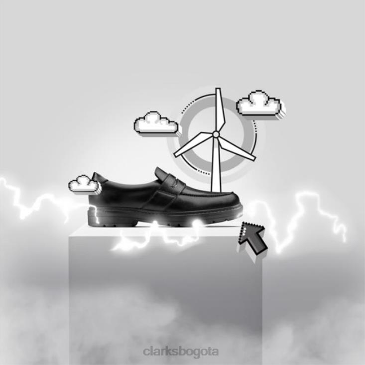 Clarks 0DX8L5963 cuero negro clarks loxham craft cuero negro juvenil niños cuero negro