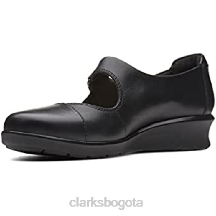 Clarks 0DX8L597 mocasines henley esperanza mujer clarks negro mujer cuero negro