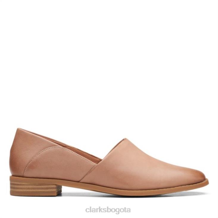 Clarks 0DX8L5982 clarks de cuero praliné de cuero praliné puro belle mujer cuero praliné