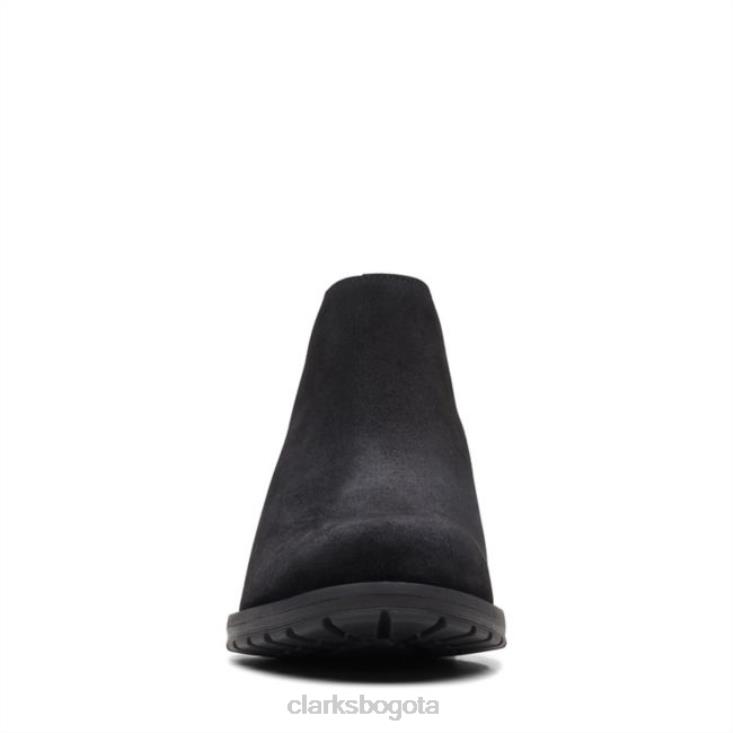 Clarks 0DX8L5998 clarkwell demi interés negro clarks de interés negro mujer interés negro