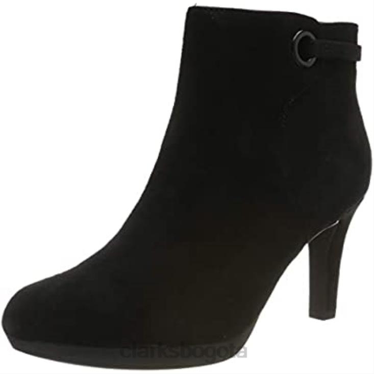 Clarks 0DX8L600 botas clarks adriel sadie negras para mujer mujer negro