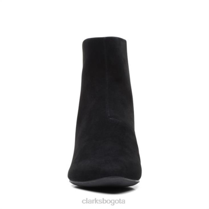 Clarks 0DX8L6006 bota teresa ante negro ante negro clarks mujer ante negro