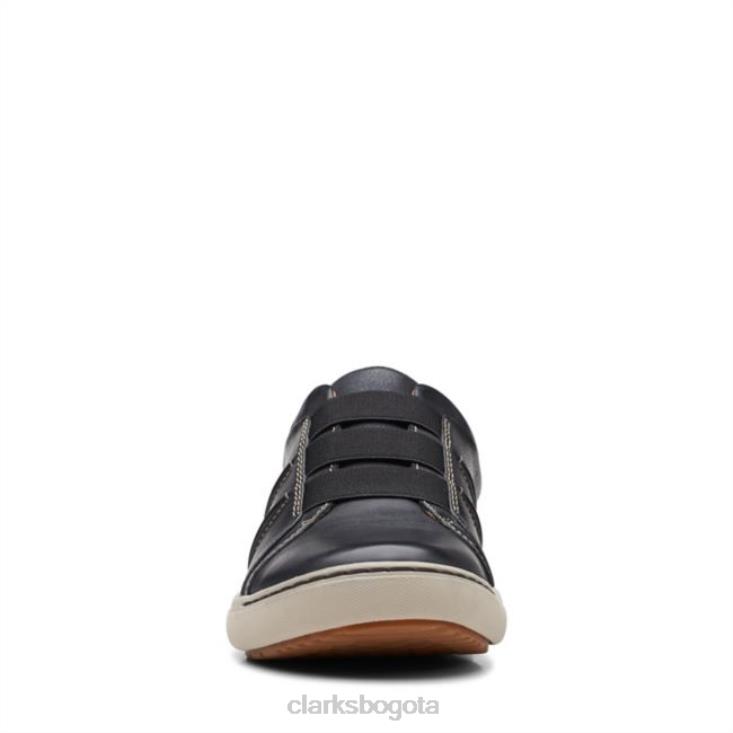 Clarks 0DX8L6029 nalle facilidad cuero negro clarks cuero negro mujer cuero negro