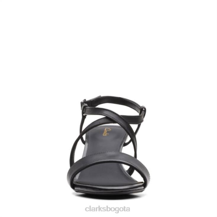 Clarks 0DX8L6033 clarks cuero negro amali hebilla cuero negro unisexo cuero negro