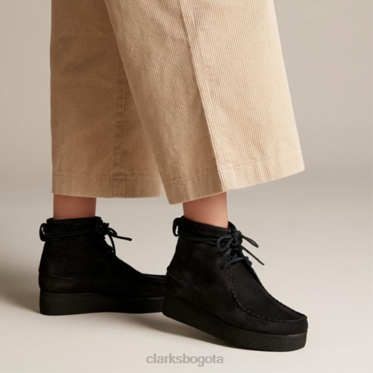 Clarks 0DX8L6034 clarks wallabee craft nobuck negro nobuck negro unisexo nubuck negro