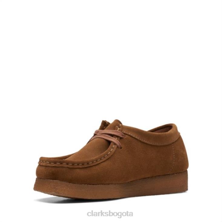 Clarks 0DX8L6041 clarks cola ante wallabee unisexo gamuza cola
