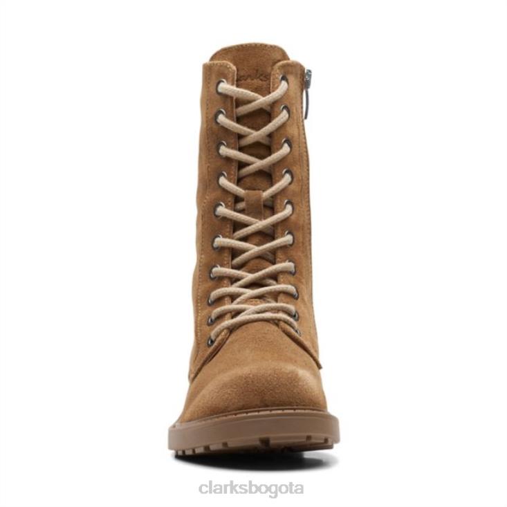 Clarks 0DX8L6048 gamuza arena oscura clarks orinoco 2 estilo gamuza arena oscura mujer gamuza arena oscura