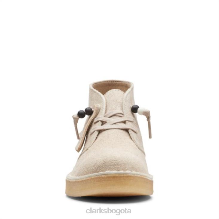 Clarks 0DX8L6052 blanquecino desierto peludo carbón blanquecino peludo clarks mujer blanquecino peludo