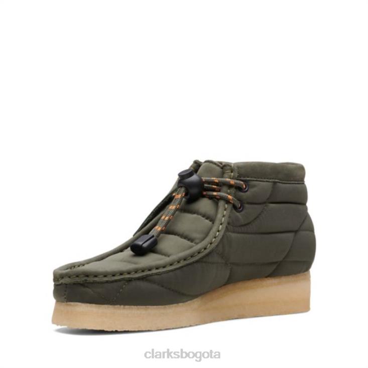 Clarks 0DX8L6054 bota wallabee acolchada caqui clarks acolchados caqui unisexo caqui acolchado