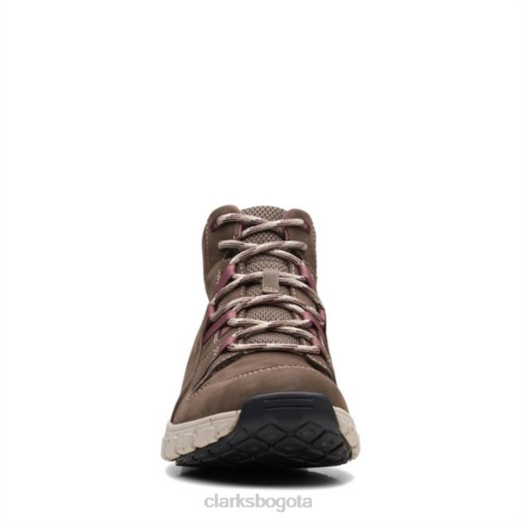 Clarks 0DX8L6055 wave summit ap taupe combi clarks taupe combi unisexo combinación color topo
