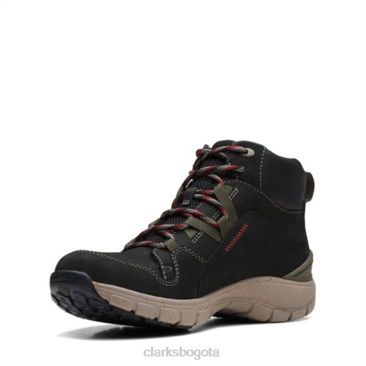 Clarks 0DX8L6056 combinación negra clarks wave summit ap combinación negra mujer combinación negra