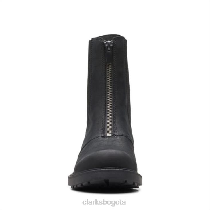 Clarks 0DX8L6057 clarks cuero negro orinoco2 up cuero negro mujer cuero negro