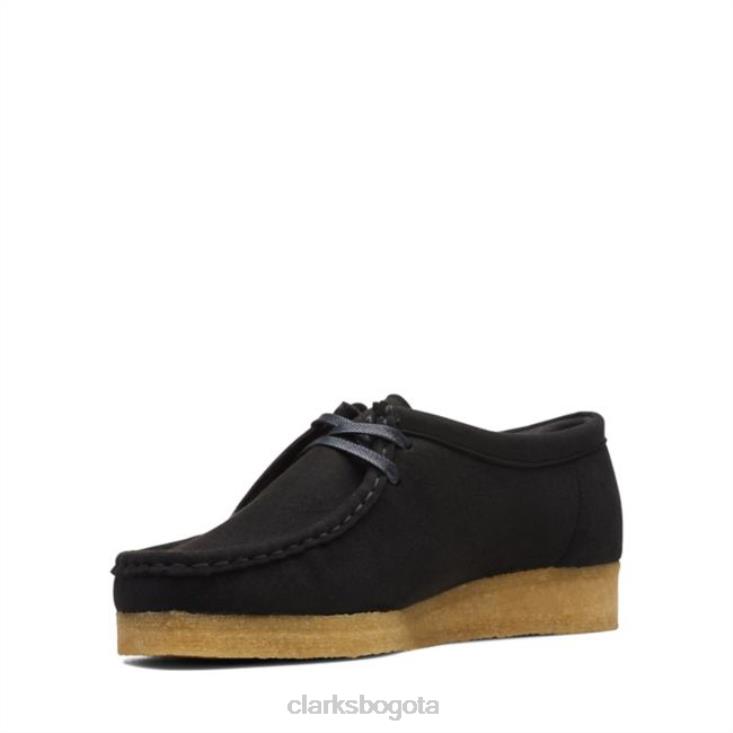 Clarks 0DX8L6066 clarks wallabee negro vegano negro vegano unisexo vegano negro