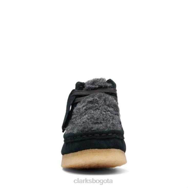 Clarks 0DX8L6069 bota wallabee interés negro clarks interés negro unisexo interés negro