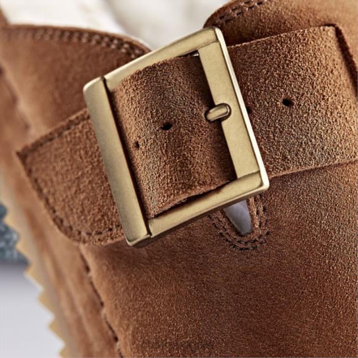 Clarks 0DX8L6075 mula sde clarks brookleigh con forro tostado mujer bronceado wlined sde