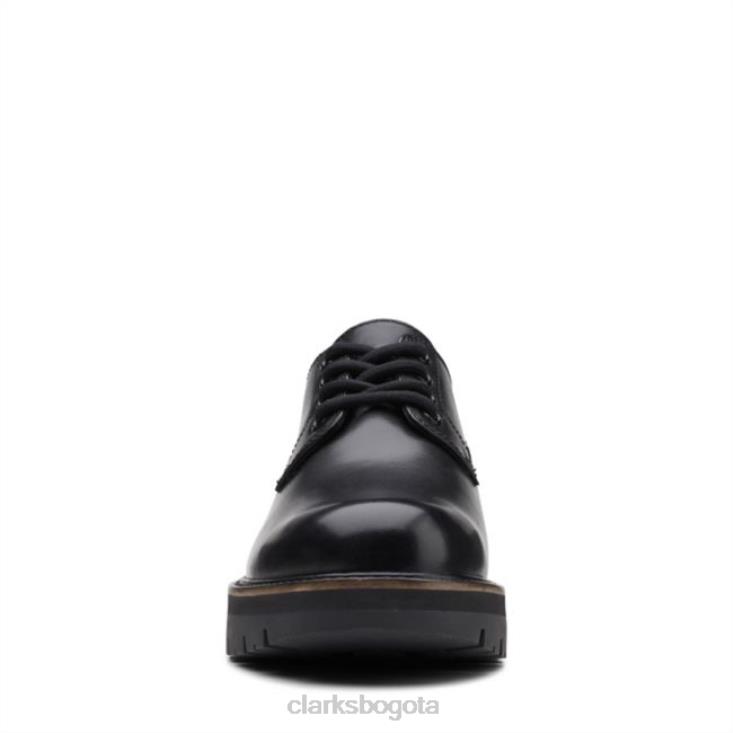 Clarks 0DX8L6081 clarks black orianna derby negro mujer negro
