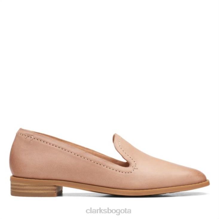 Clarks 0DX8L6098 clarks pure hall cuero praliné cuero praliné mujer cuero praliné