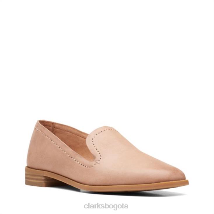 Clarks 0DX8L6098 clarks pure hall cuero praliné cuero praliné mujer cuero praliné
