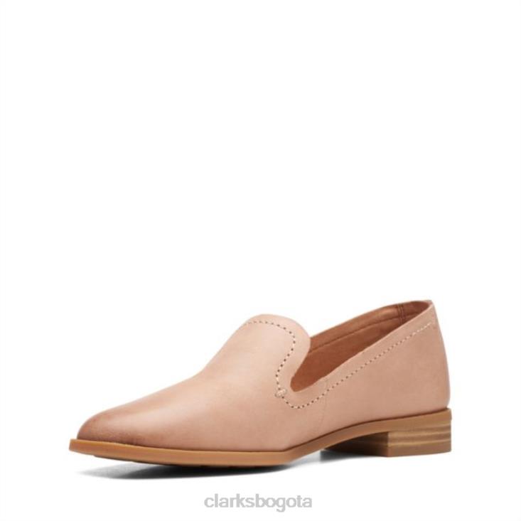 Clarks 0DX8L6098 clarks pure hall cuero praliné cuero praliné mujer cuero praliné