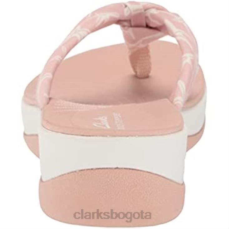 Clarks 0DX8L611 sand combi textil chanclas clarks arla glison para mujer mujer