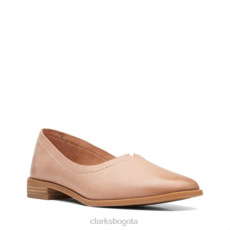 Clarks 0DX8L6113 clarks praline cuero pure walk praline cuero mujer cuero praliné